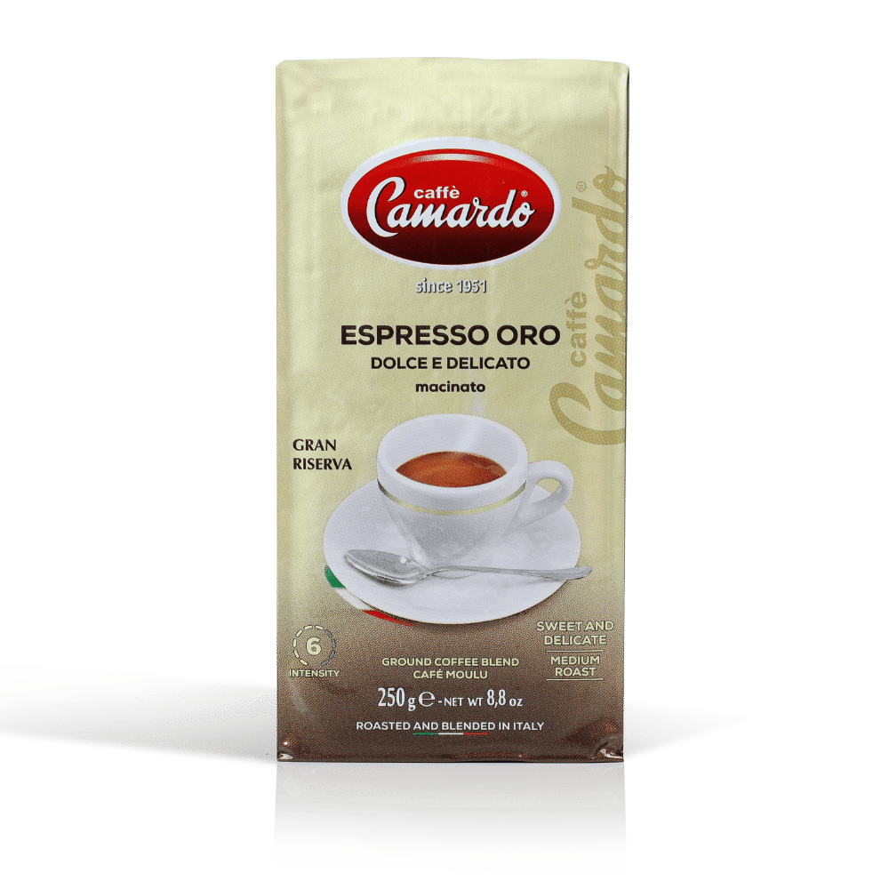 Caffè Macinato Sottovuoto ESPRESSO ORO – 250 gr