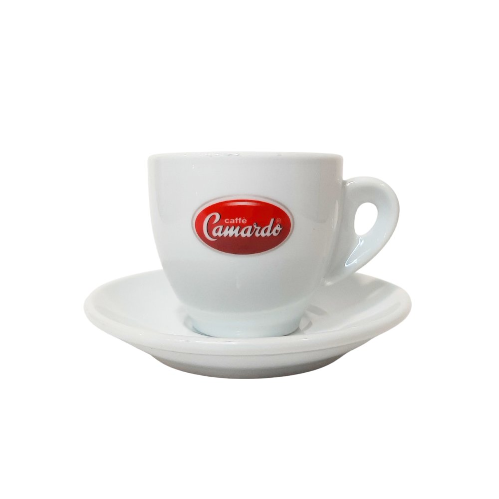 Tazze Cappuccino bianca Caffè Camardo-0